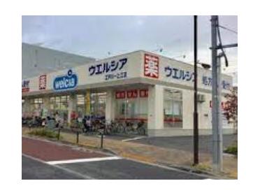 ウエルシア江戸川一之江店：558m