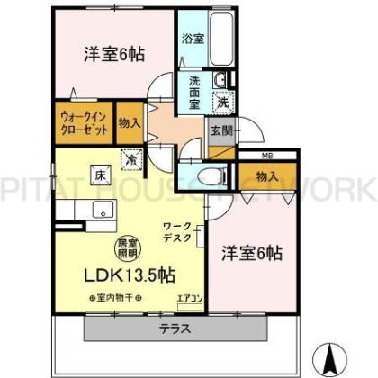  間取り図写真