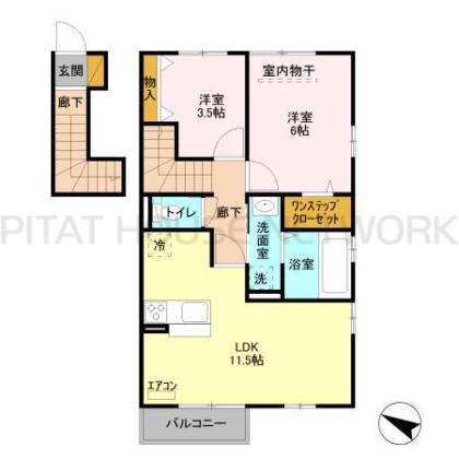 間取り図写真