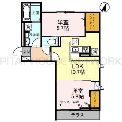  間取り図写真