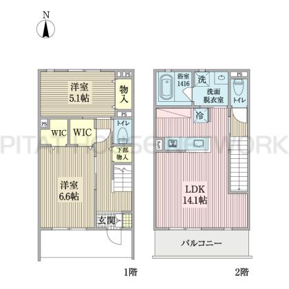  間取り図写真