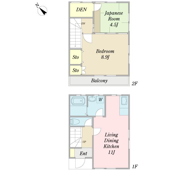 東側に窓はありません