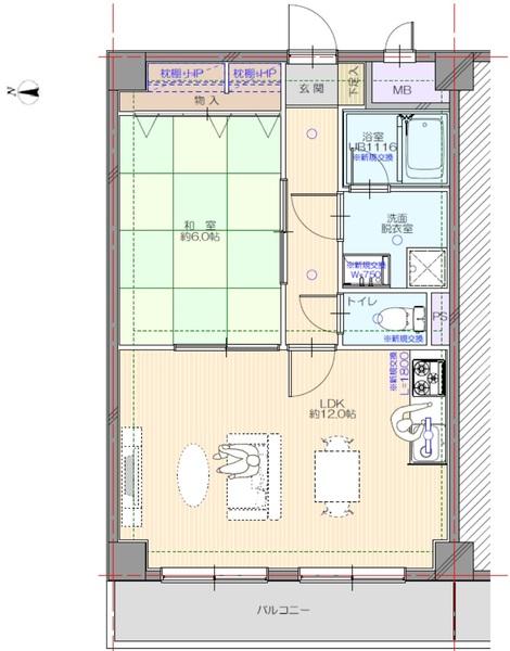 お洒落な和室１LDK