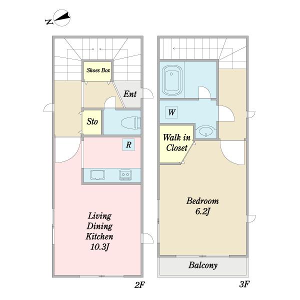 メゾネットタイプ