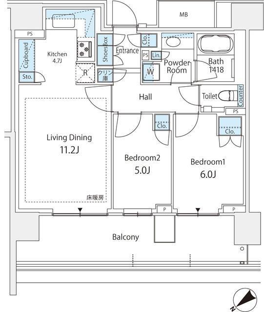  間取り図写真