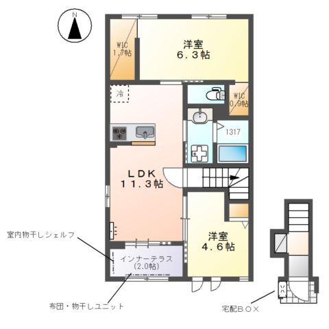  間取り図写真