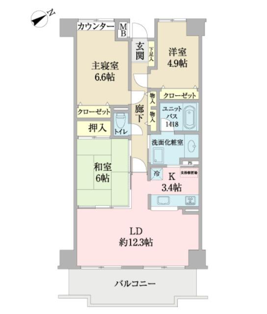  間取り図写真