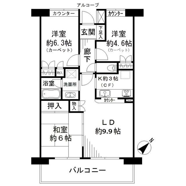  間取り図写真
