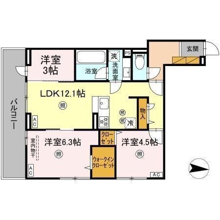 間取り図写真