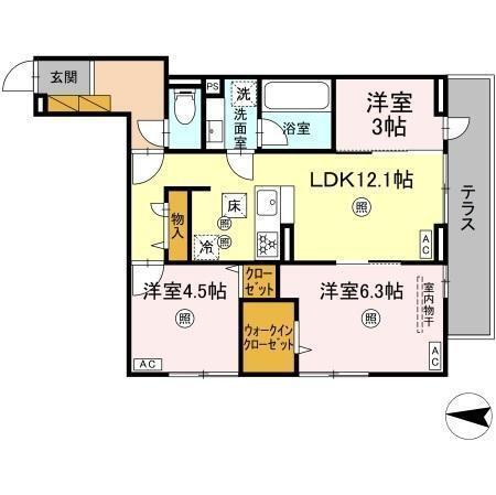  間取り図写真