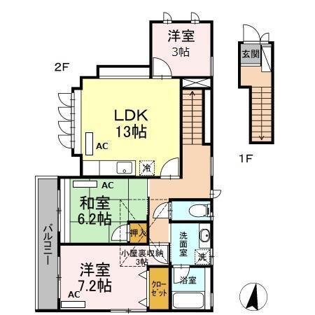 間取り図写真