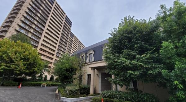 共用棟であるコミュニティアネックス外観