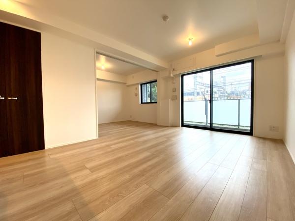 約14.3帖のリビング・ダイニング・キッチン