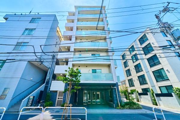 角住戸率７７％の独立性の高い設計マンション