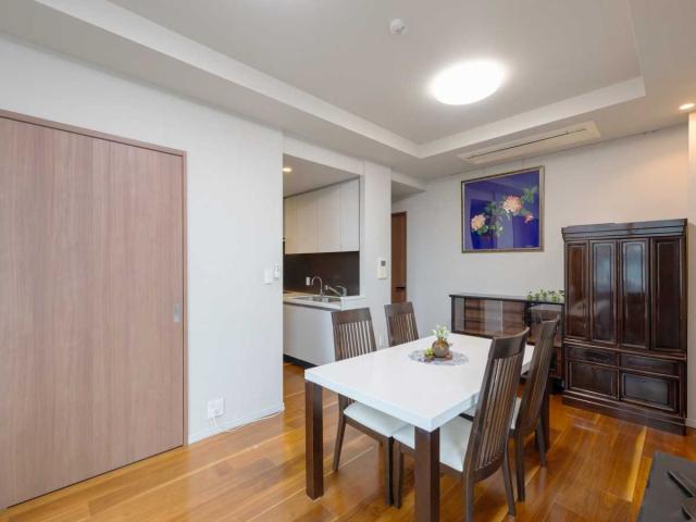 リビング・ダイニング:床暖房あり