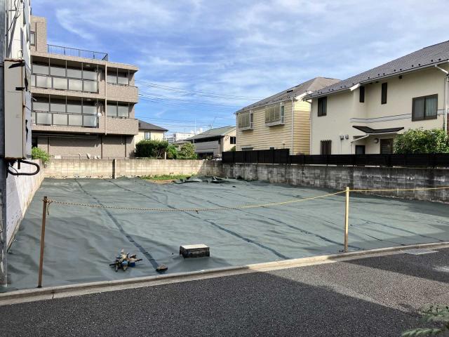 現地：全2区画（手前：2号地／奥：1号地）