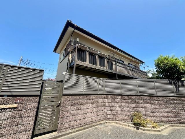 南側道路(逆井駅側)敷地入口