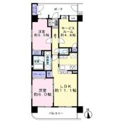 62㎡　2SLDKで収納豊富