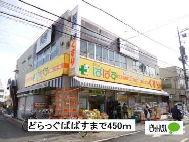 どらっぐぱぱす五反野駅前店：733m