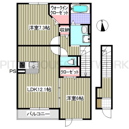  間取り図写真