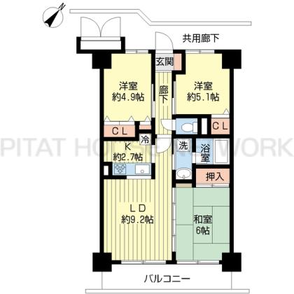  間取り図写真