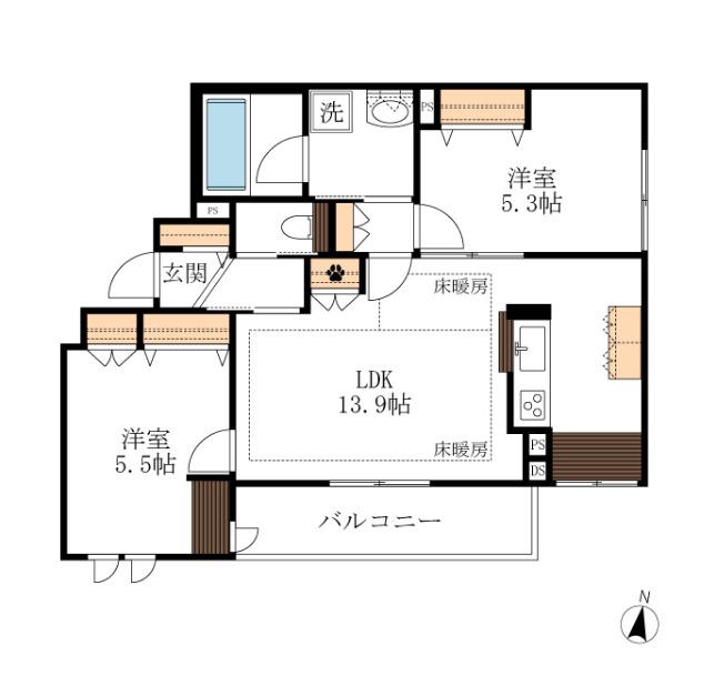  間取り図写真