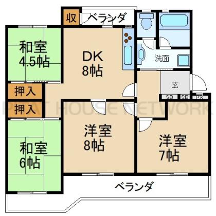  間取り図写真