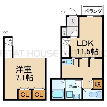  間取り図写真