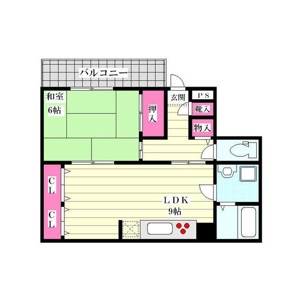 ＪＲ塚本駅１ＬＤK