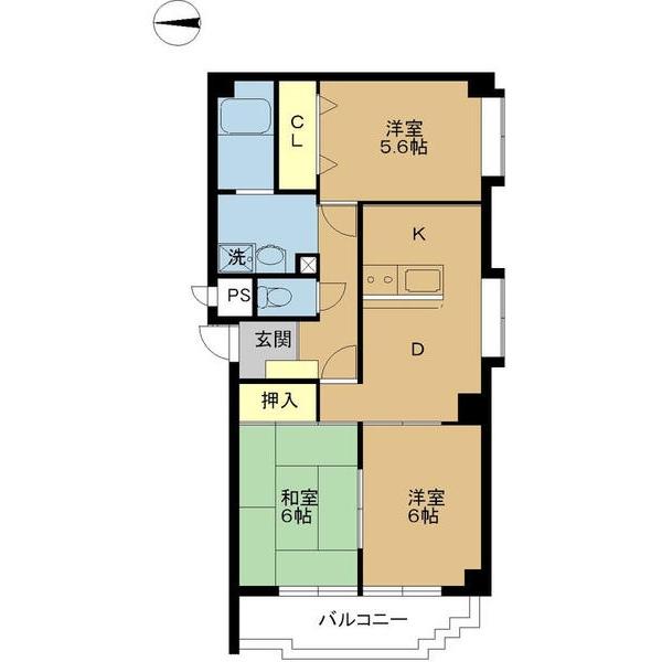 フォレスト武庫之荘2（406） 間取り図画像
