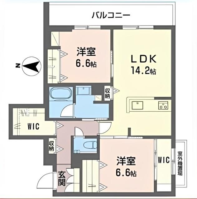 フォレストⅢ（301） 間取り図画像