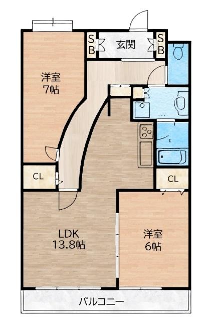  間取り図写真