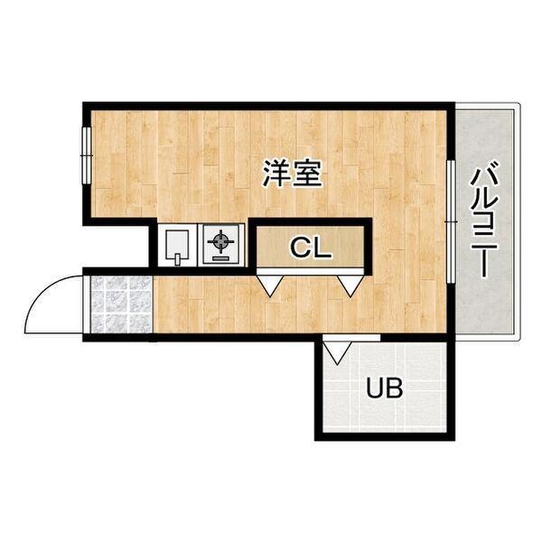 ダイドーメゾン武庫之荘Ⅵ（206） 間取り図画像