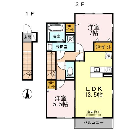  間取り図写真