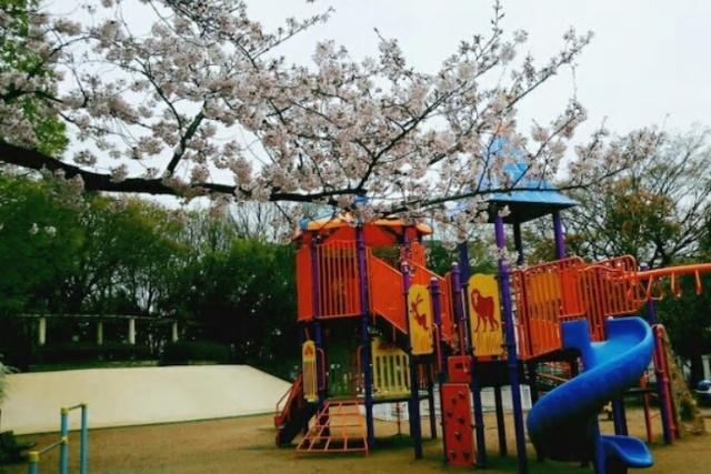 大井戸公園：624m