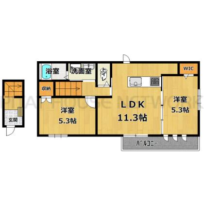  間取り図写真