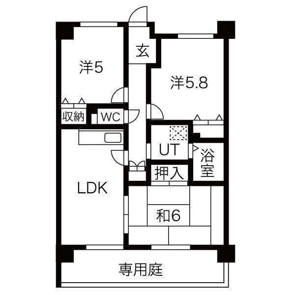  間取り図写真