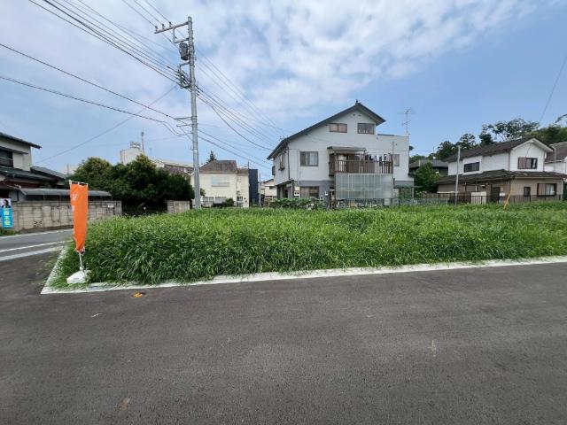南西側から現地