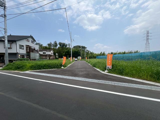 分譲地全体北西側から現地