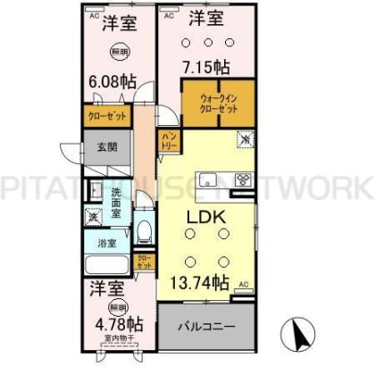  間取り図写真