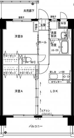  間取り図写真