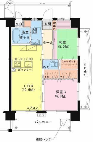  間取り図写真