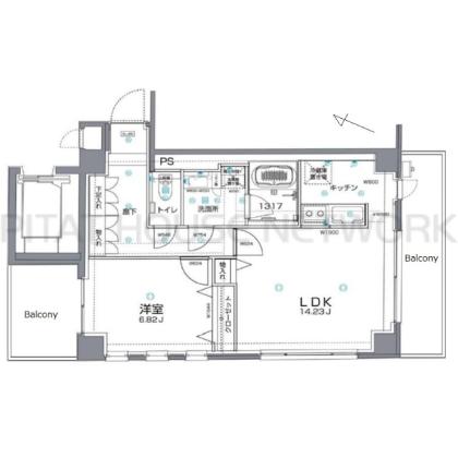  間取り図写真