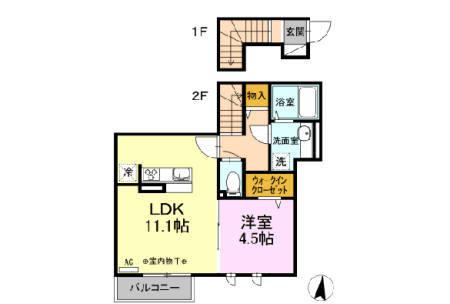  間取り図写真