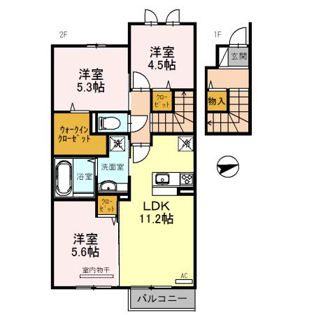  間取り図写真