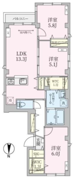 間取図(平面図)