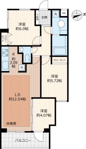 間取図(平面図)