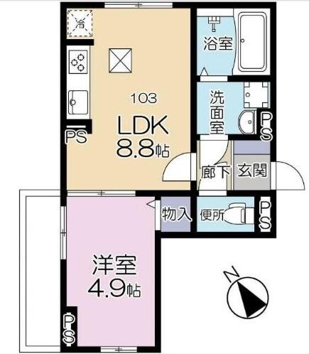  間取り図写真