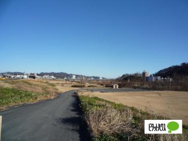 渡良瀬川河川緑地：1401m