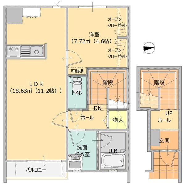  間取り図写真